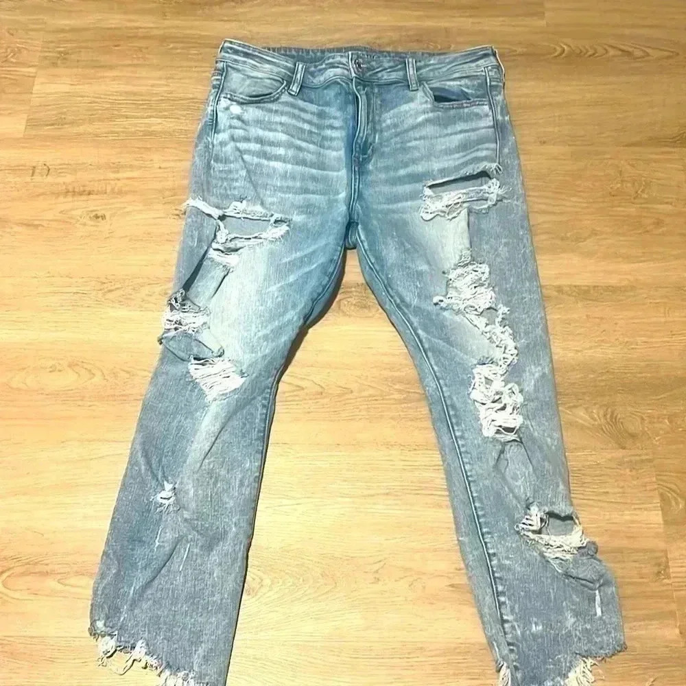 AE hi-rise jegging crop